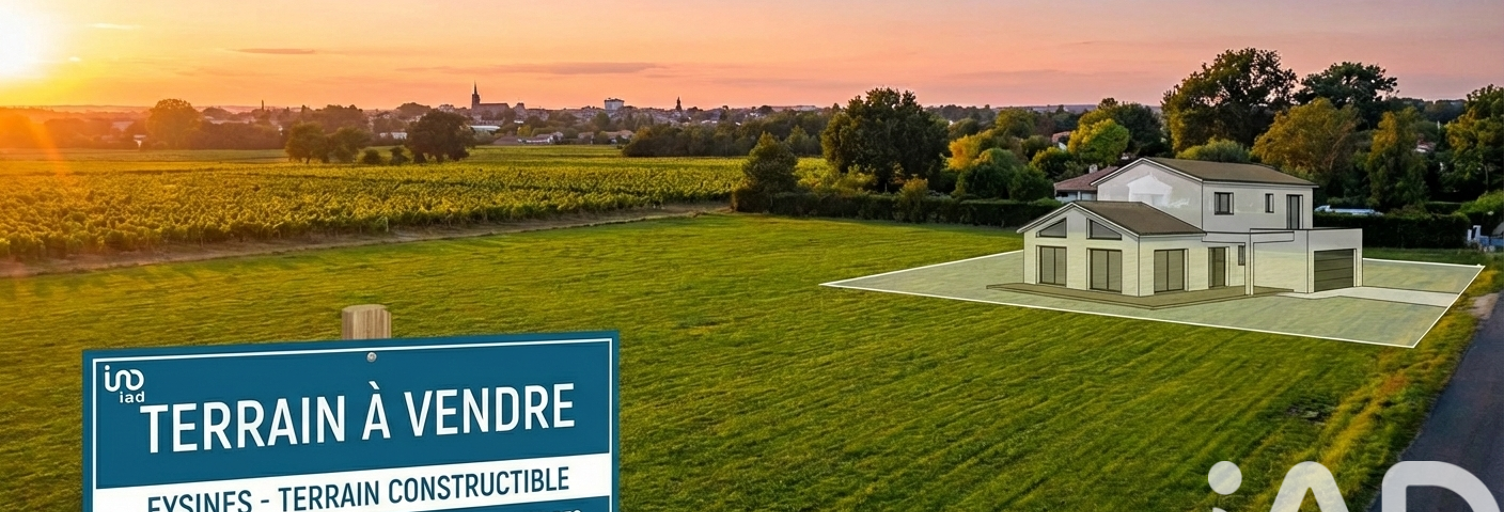 Terrain  1089 m² à vendre à Bordeaux (33200)