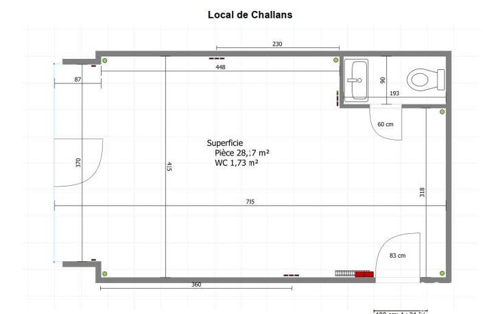Location Boutique/Local commercial 30 m&sup2; — photo 2