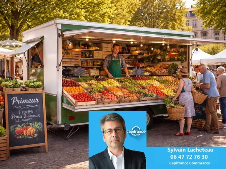 À VENDRE – Commerce de Primeur sur Marchés (Secteur Fougères / Rennes) — photo 1
