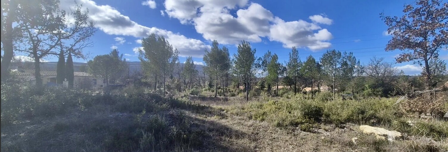Terrain 1000 m² à construire Ollières (83470)