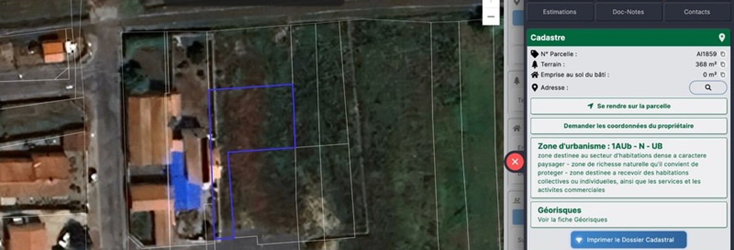 Terrain  900 m² à vendre à La Guérinière (85680)