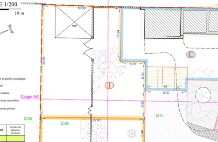 Terrain à vendre de 470,00 m² TAPONAS (69) - TERRAIN CONSTRUCTIBLE 470 m² - plat et au calme , viabilisé — photo 2