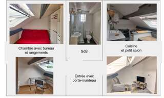 Appartement 2 Pièces 27 m² à louer à Carrières-sous-Poissy (78955)