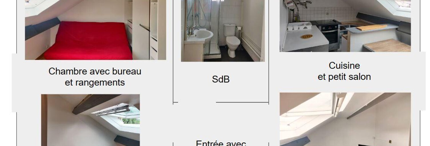 Appartement 2 Pièces 27 m² à louer à Carrières-sous-Poissy (78955)