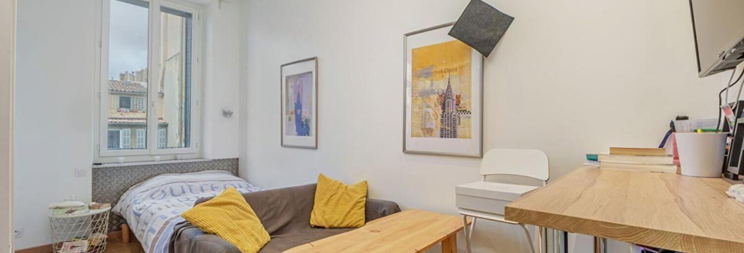 Appartement 1 Pièce 17 m² à louer à Marseille 1 (13001)