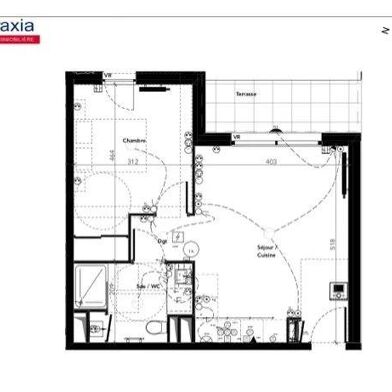 Appartement 2 pièces 659 €