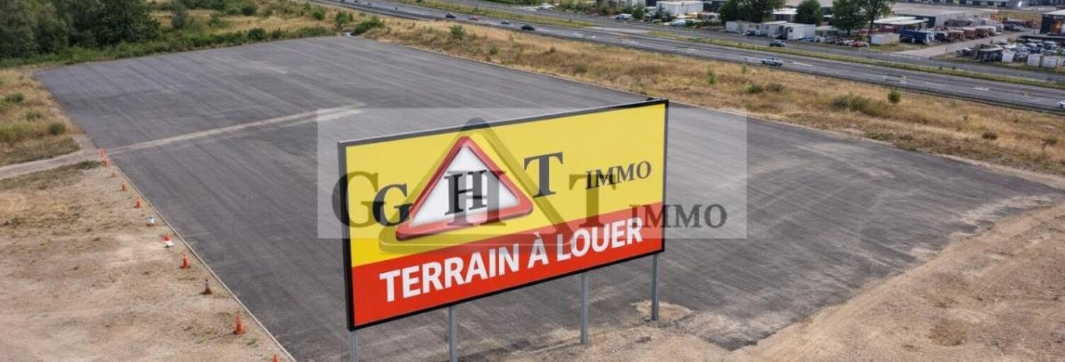 Terrain  2050 m² à louer à Viry-Châtillon (91170)