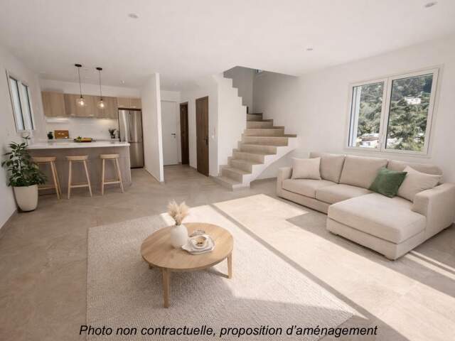 Villa neuve individuelle 4 pièces 122M2 Tourrette Levens, vue dégagée — photo du bien