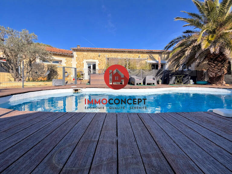Villa de plain pied avec piscine — photo 1