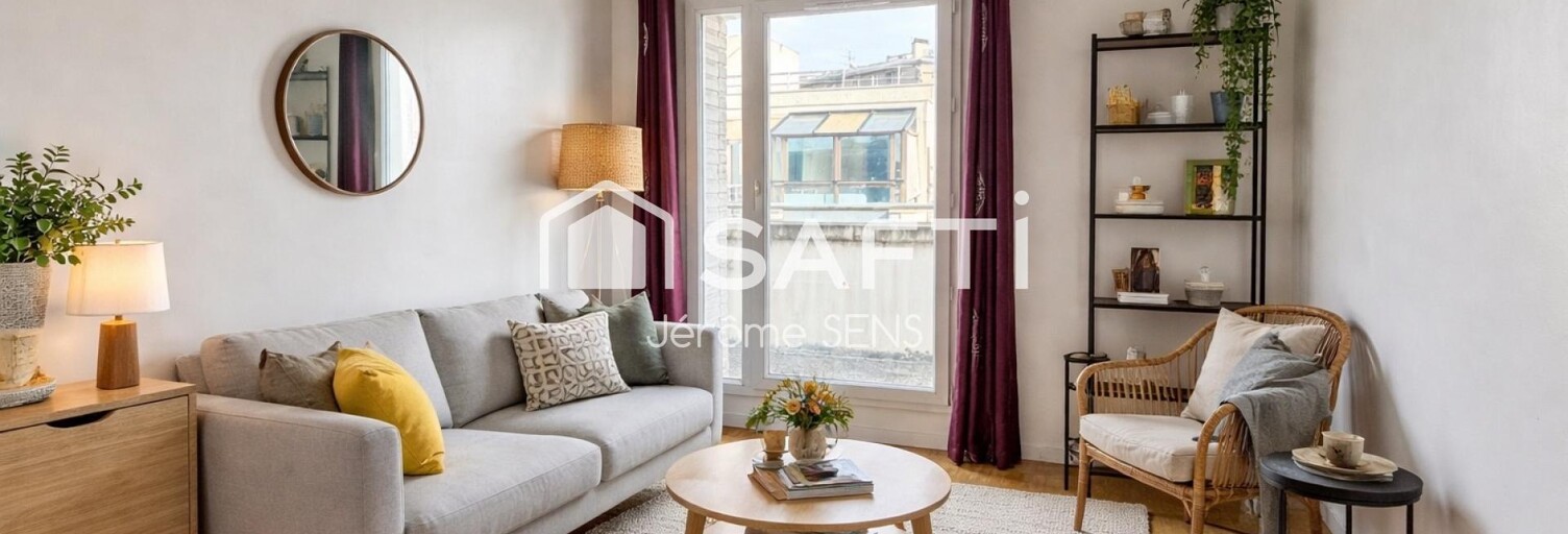 Appartement 4 Pièces 63 m² à vendre à Paris 20 (75020)