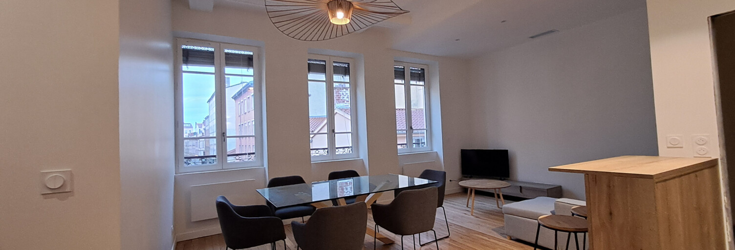 Appartement 3 Pièces 64 m² à louer à Lyon 4 (69004)