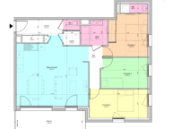 DPT 38 - A VENDRE - Le Cheylas - Appartement T4 — photo 3