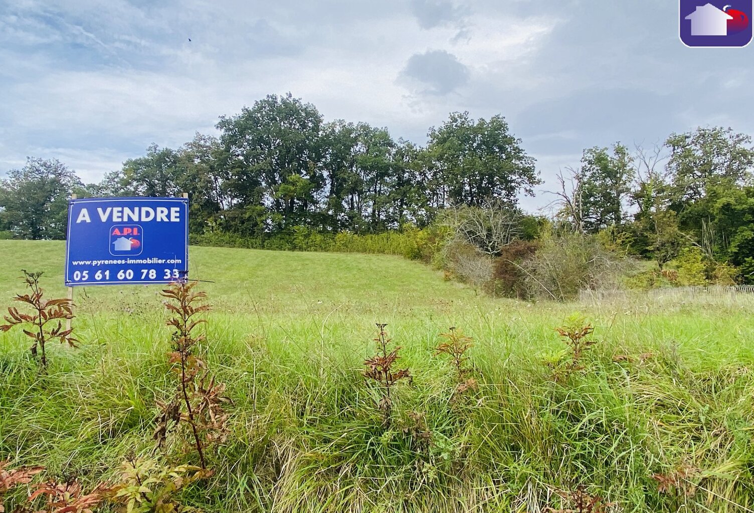 Vente terrain  1713 m² Daumazan-sur-Arize (09350) — photo 1