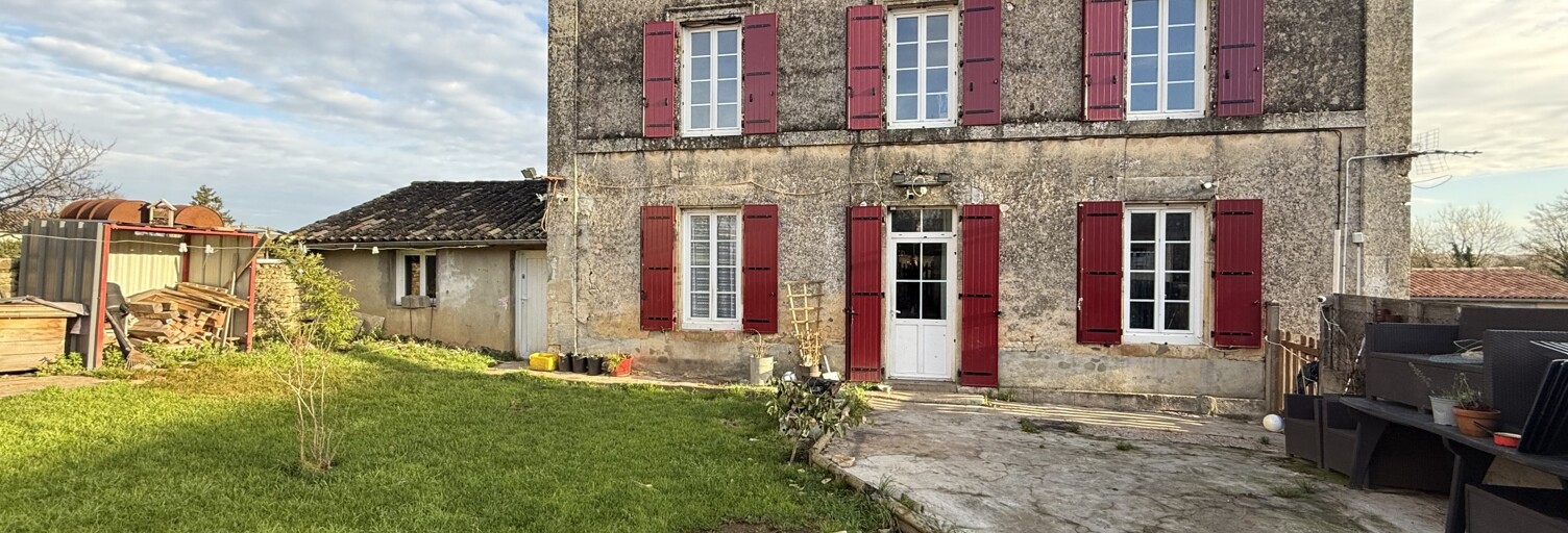 Maison 6 Pièces 136 m² à vendre à Saint-Romans-lès-Melle (79500)