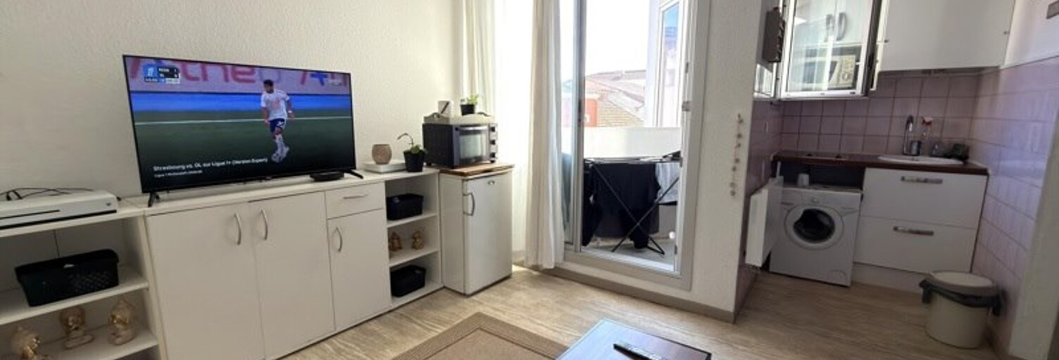 Appartement 1 Pièce 20 m² à vendre à Valras-Plage (34350)