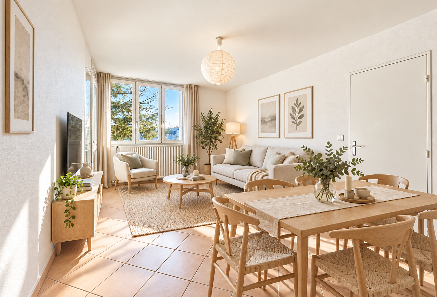 Un appartement lumineux, au calme, avec loggia plein Sud et sans vis-à-vis — photo 1