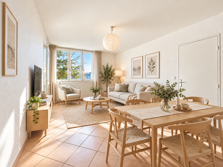 Un appartement lumineux, au calme, avec loggia plein Sud et sans vis-à-vis — photo 1