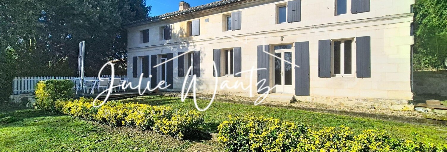 Maison 5 Pièces 198 m² à vendre à Villegouge (33141)