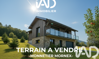 Terrain  1289 m² à vendre à Monnetier-Mornex (74560)