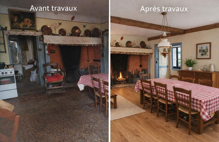 Maison de village à rénover - Beau Potentiel — photo 4