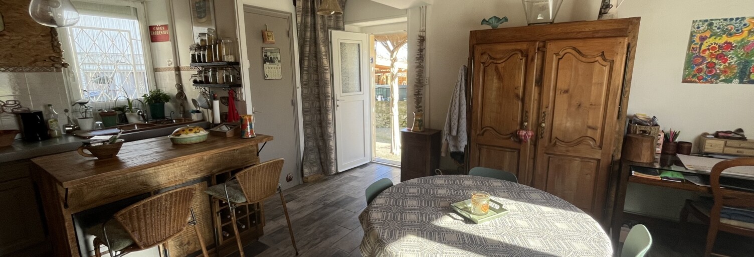 Maison 4 Pièces 70 m² à vendre à Rieux-de-Pelleport (09120)