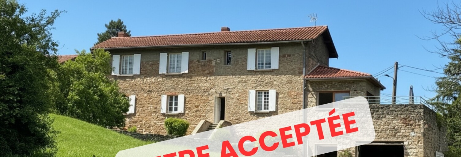 Maison 5 Pièces 164 m² à vendre à Dommartin (69380)
