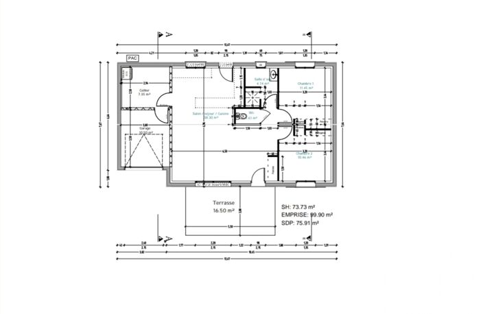 Vente Terrain 262 m&sup2; — photo 3