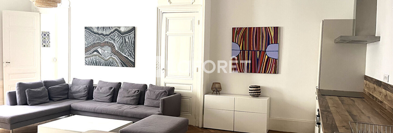 Appartement 3 Pièces 74 m² à louer à Lyon 2 (69002)