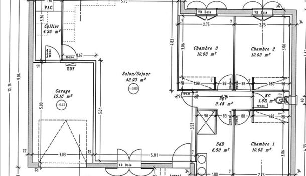 Villa / Maison 4 pièces  à vendre Échillais 17620