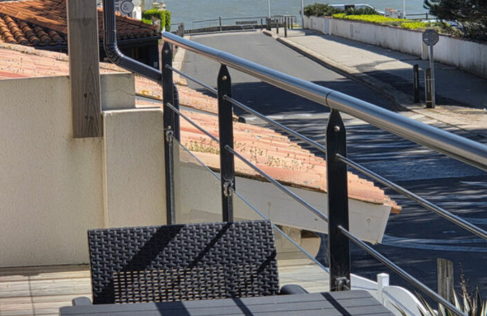 SAINT HILAIRE DE RIEZ LA CORNICHE VUE MER VILLA GRAND CONFORT 5 CHAMBRES AVEC TERRASSES ET JARDIN CLOS — photo 3