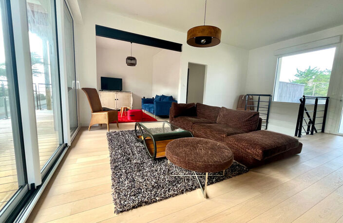 SAINT HILAIRE DE RIEZ LA CORNICHE VUE MER VILLA GRAND CONFORT 5 CHAMBRES AVEC TERRASSES ET JARDIN CLOS — photo 4