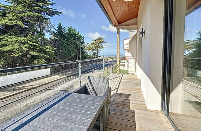 SAINT HILAIRE DE RIEZ LA CORNICHE VUE MER VILLA GRAND CONFORT 5 CHAMBRES AVEC TERRASSES ET JARDIN CLOS — photo 5