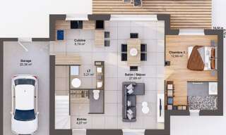 Maison 6 Pièces 106 m² à vendre à Chuisnes (28190)