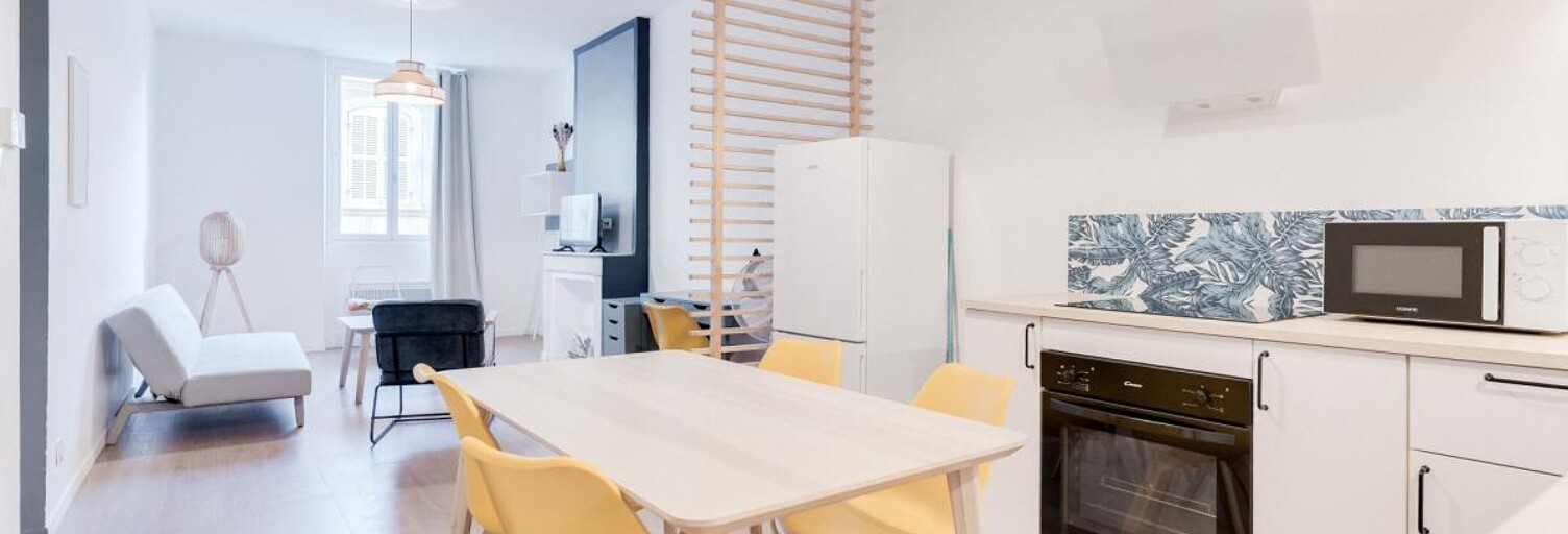 Appartement 3 Pièces 49 m² à louer à Marseille 1 (13001)