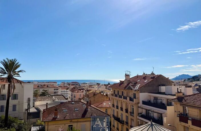CANNES – SAINT-NICOLAS – DERNIER ÉTAGE – VUE MER – POTENTIEL EXC — photo 2