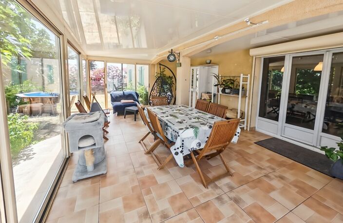 Maison à vendre Saint-André-de-Sangonis – Villa 127 m² – 4 chambres – bureau – terrain 576 m² – terrasse – sans vis-à-vis — photo 2