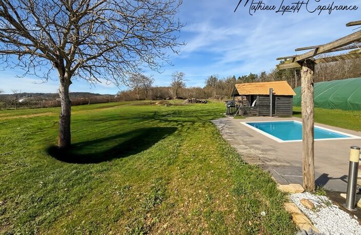 Dpt Dordogne (24), à vendre  maison P5  - Terrain de 4321 M²– campagne d’Antonne-et-Trigonant – 120 m² — photo 2