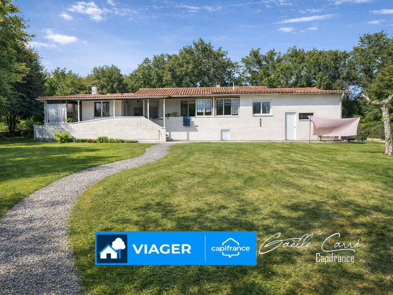 Maison viager à vendre occupé 5 pièces ROUMAZIERES (16) — photo 1