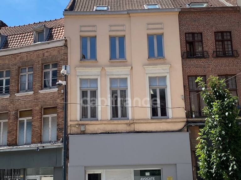 Dpt Nord (59), à vendre ROUBAIX immeuble rapport mixte commerce-bureau-appartement 11 pièces , 207m² — photo 1