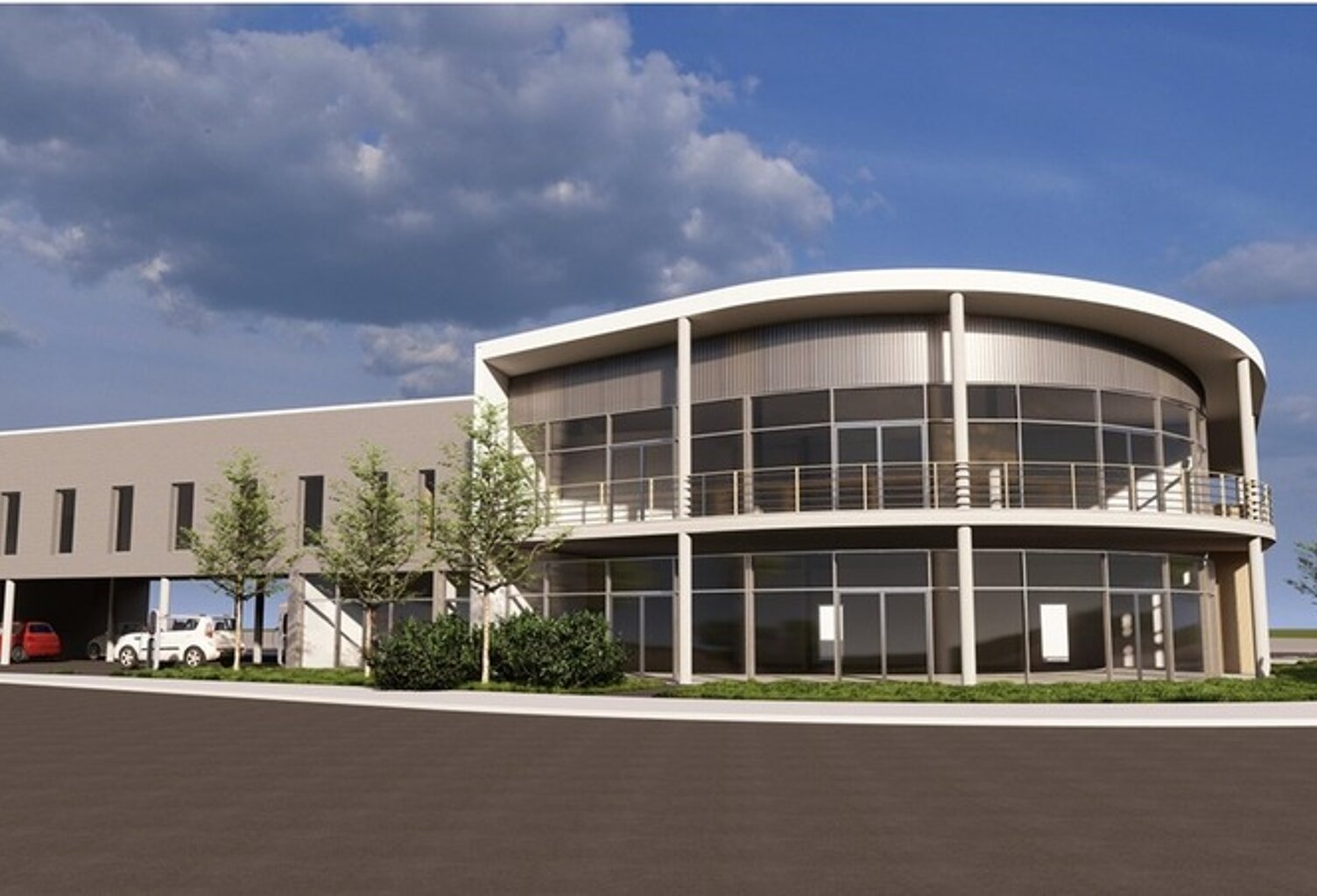A LOUER, pour vos futurs bureaux, SAINT GILLES CROIX DE VIE, CELLULE BRUTE de 109m2 — photo 1