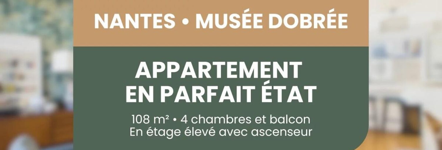 Appartement 5 Pièces 107 m² à vendre à Nantes (44000)