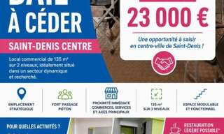 Commerce  132 m² à vendre à Saint-Denis (97400)
