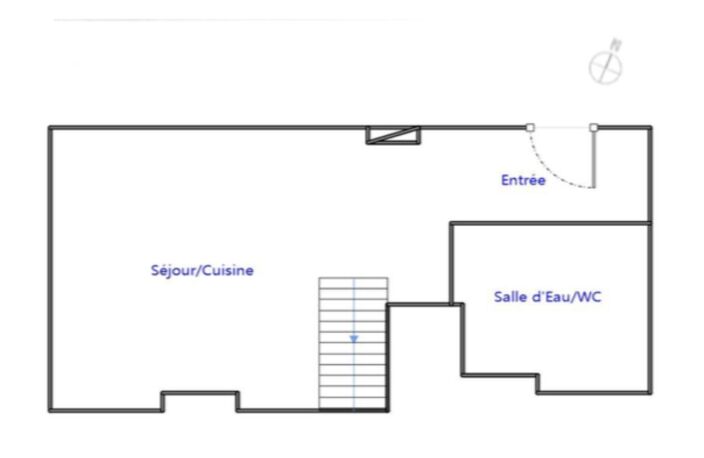 RENNES - T1Bis DUPLEX -  36.61 m2 (42,37m2 au sol) - ATTIQUE - 1 Place de Parking — photo 3