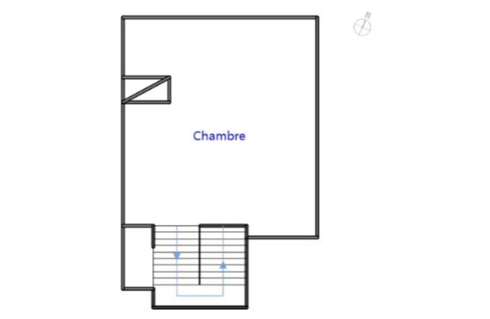 RENNES - T1Bis DUPLEX -  36.61 m2 (42,37m2 au sol) - ATTIQUE - 1 Place de Parking — photo 4