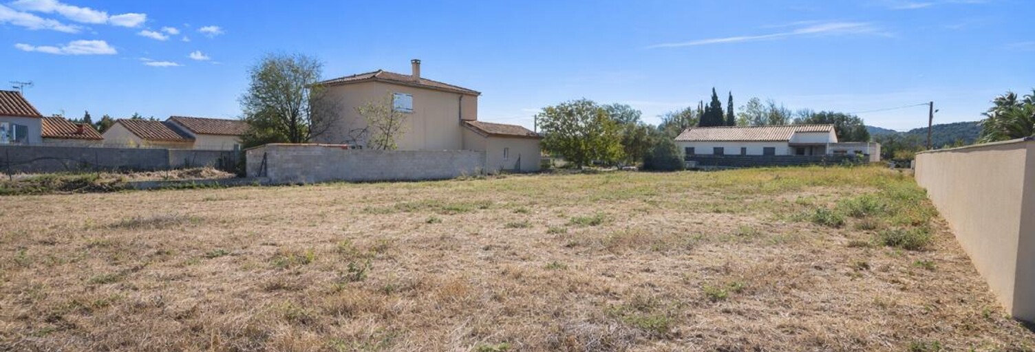 Terrain  785 m² à vendre à Fabrezan (11200)