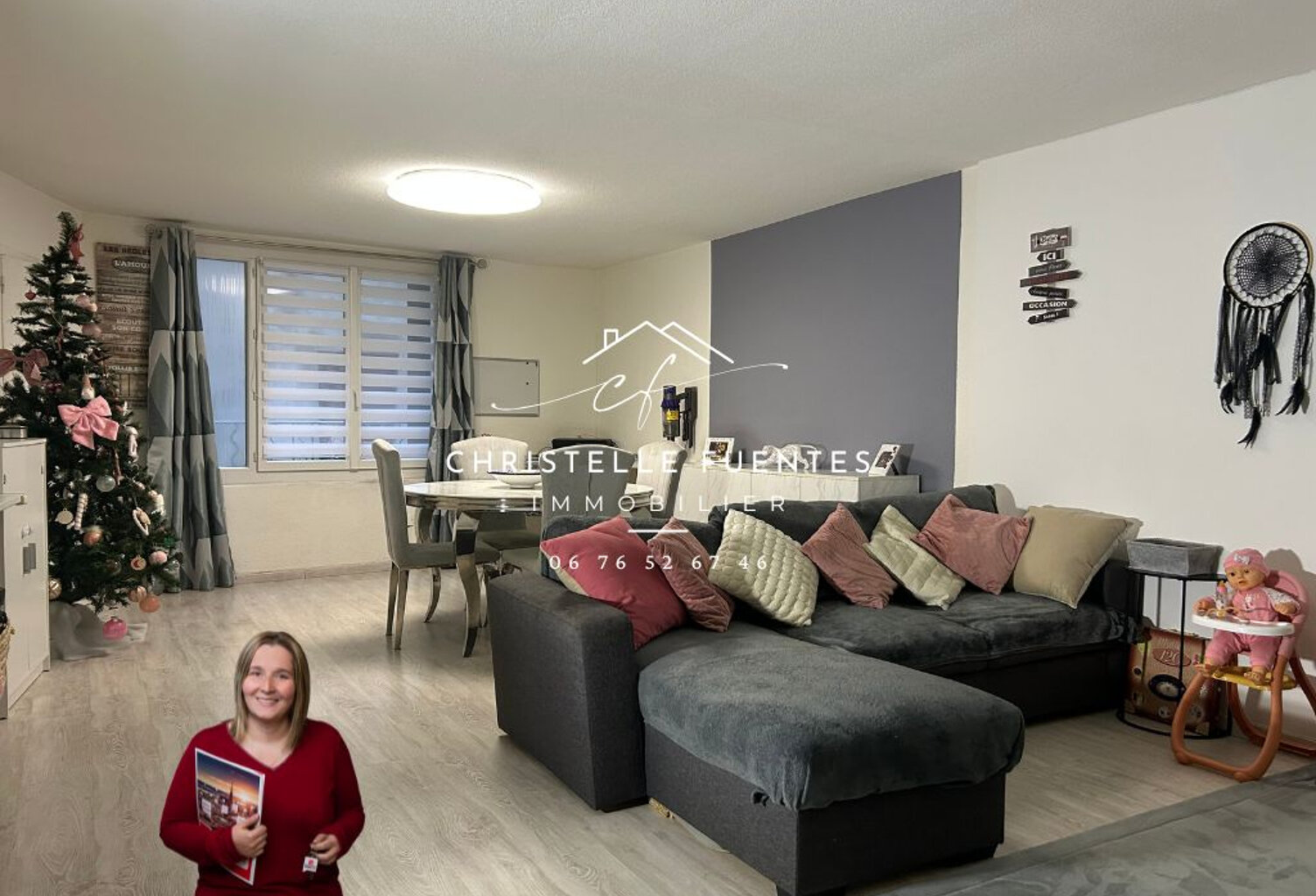 HERAULT - LOUPIAN (34140) - MAISON DE VILLE - 3 PIECES - 84M2 + 33M2 GRENIER — photo 1