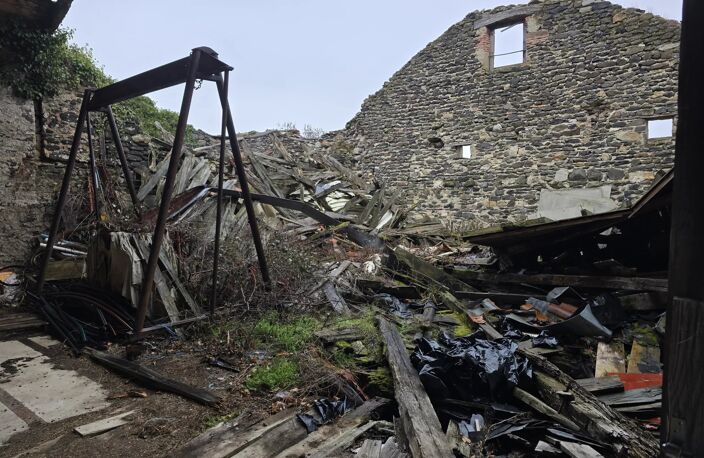 MAISON A RECONSTRUIRE AVEC GRAND TERRAIN — photo 5