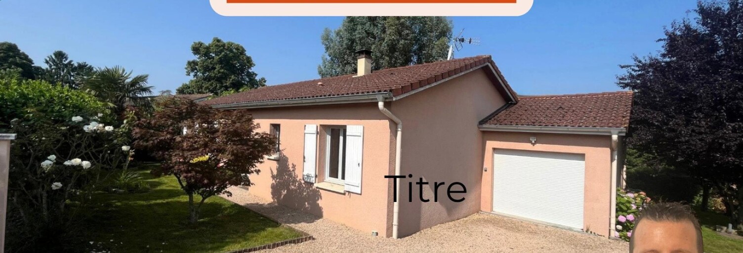 Maison 6 Pièces 100 m² à vendre à Guéreins (01090)