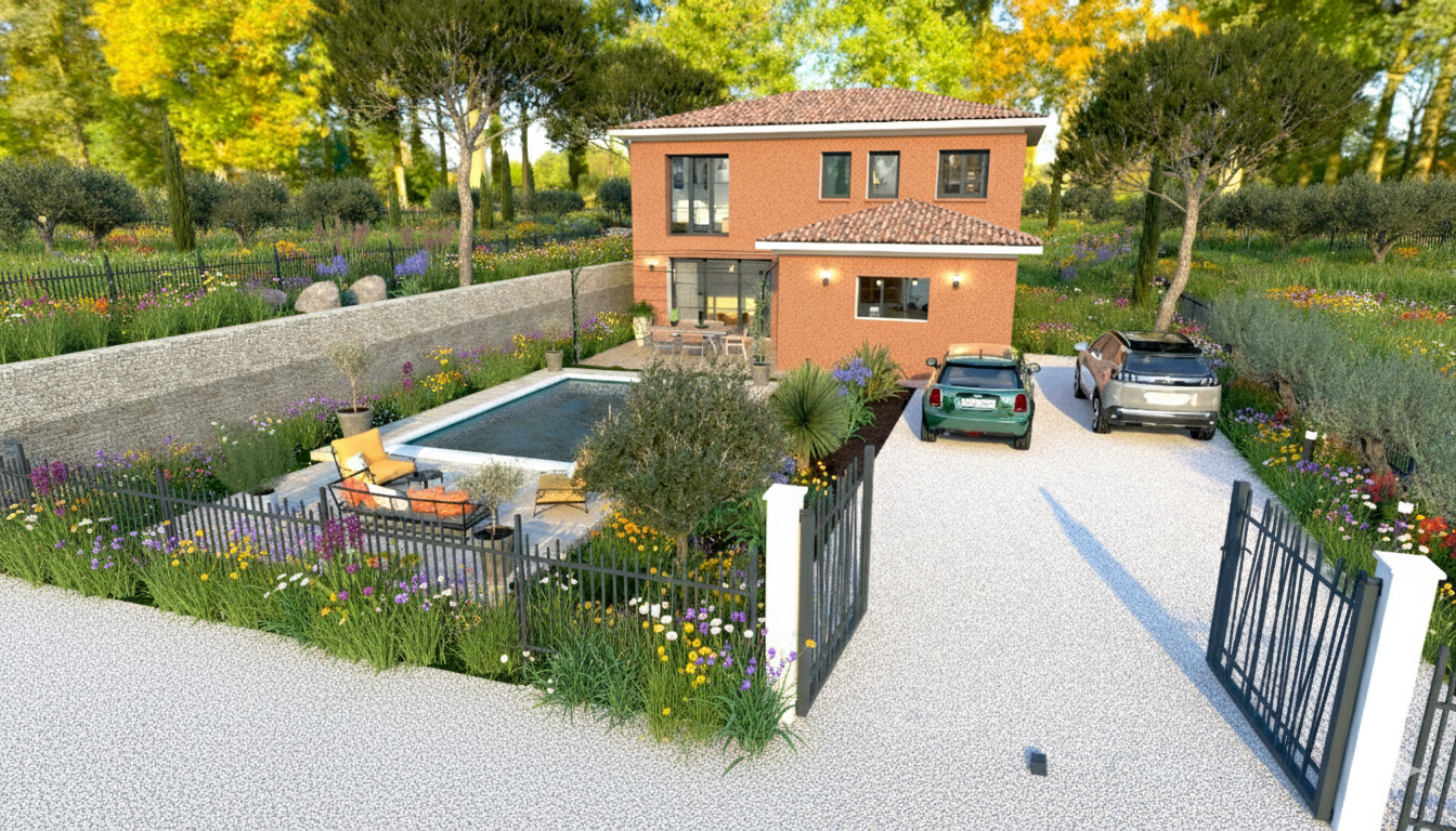 Villa de 137 m² + terrasse + piscine à construire à Cagnes sur mer