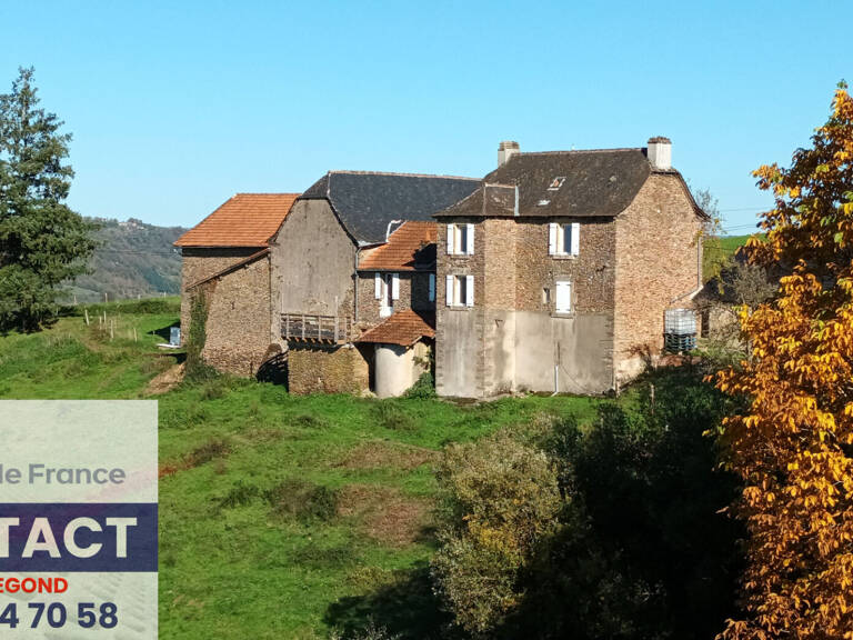 15 Km CONQUES- BEAU CORPS DE FERME -140 m2-1,6 Ha- — photo 1